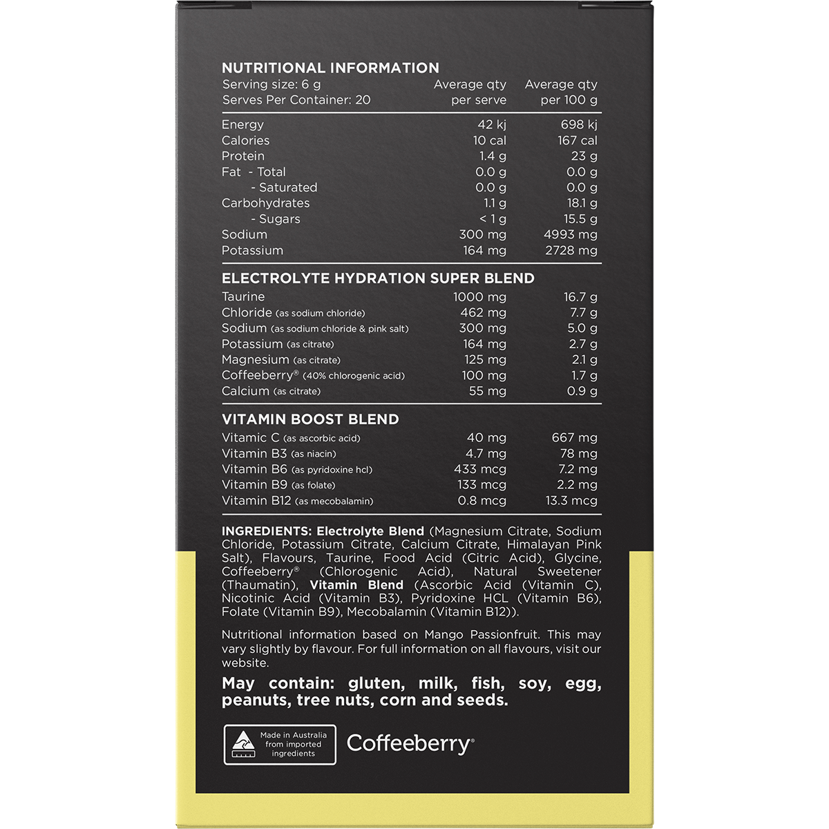 Hydrate Electrolytes No Added Sugar Assorted Flavours