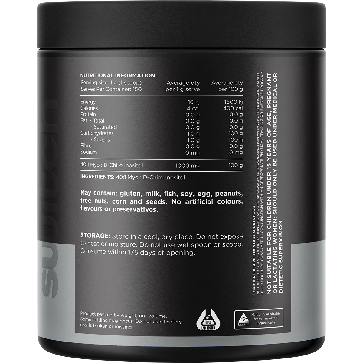 Inositol 40:1 MYO : D-Chiro Inositol