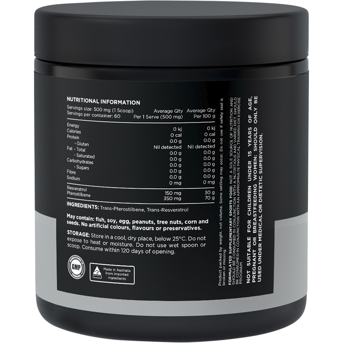 Resveratrol + Pterostilbene Unflavoured