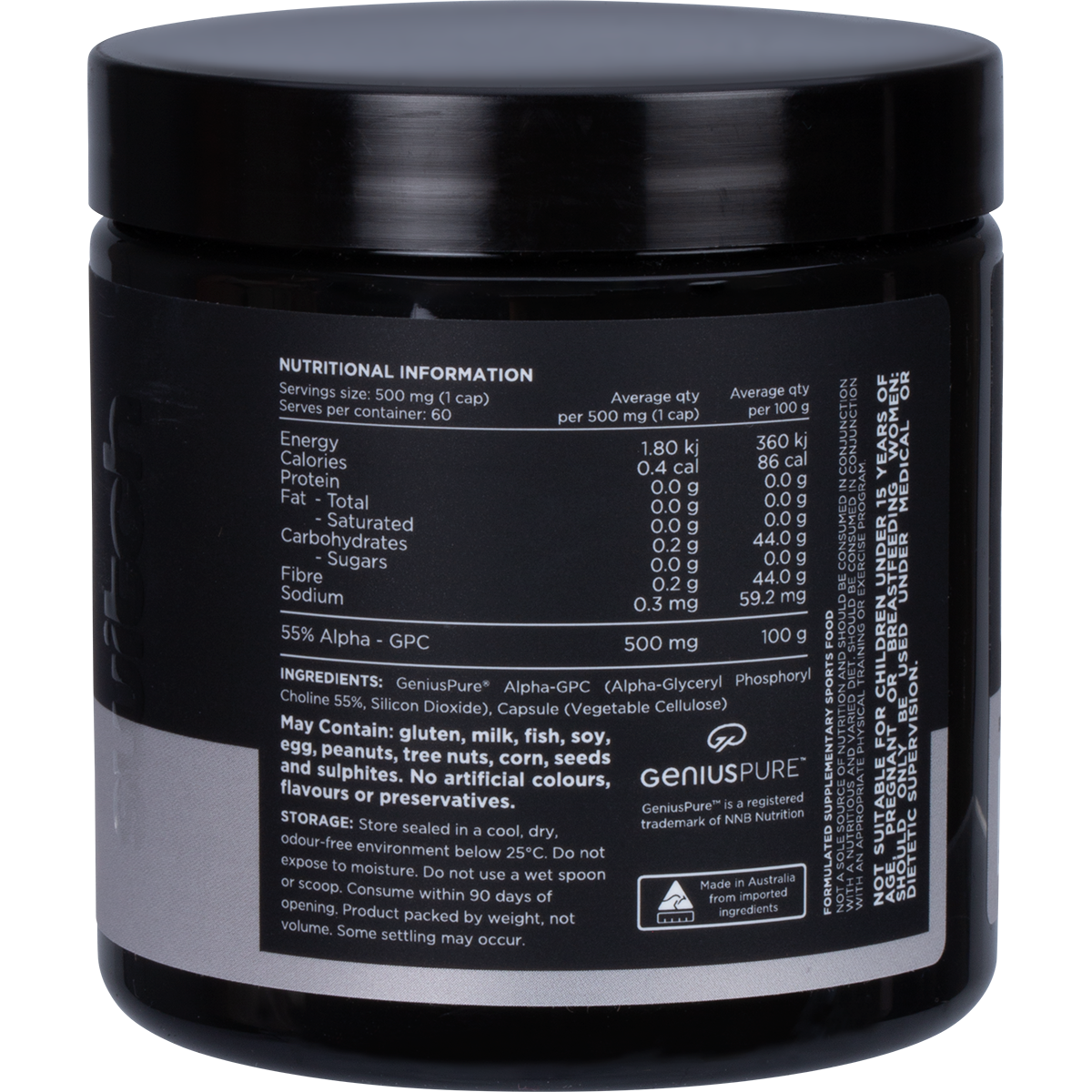 Alpha GPC L-Alpha Glycerylphosphorylcholine