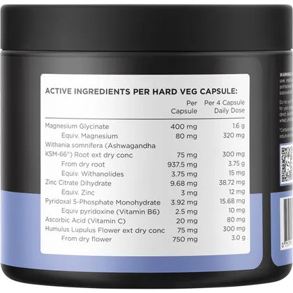 Switch Nutrition Sleep+ Magnesium 120 Caps