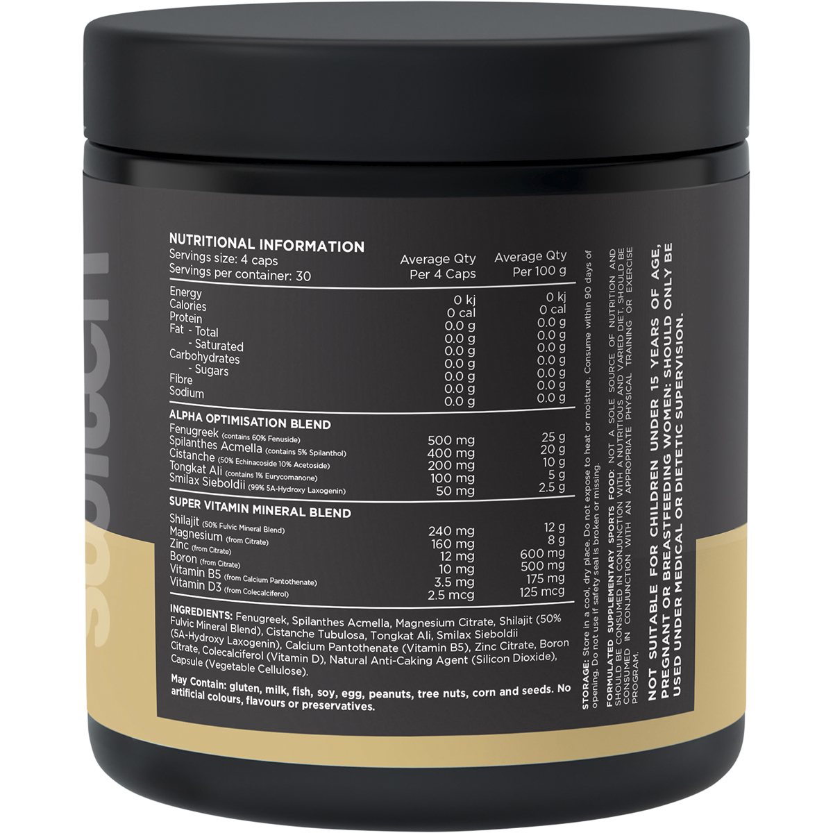 Alpha Male Support Formula