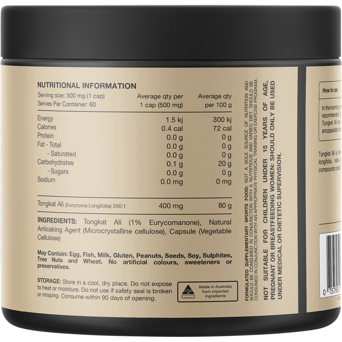 Tongkat Ali 100% Pure Tongkat Ali