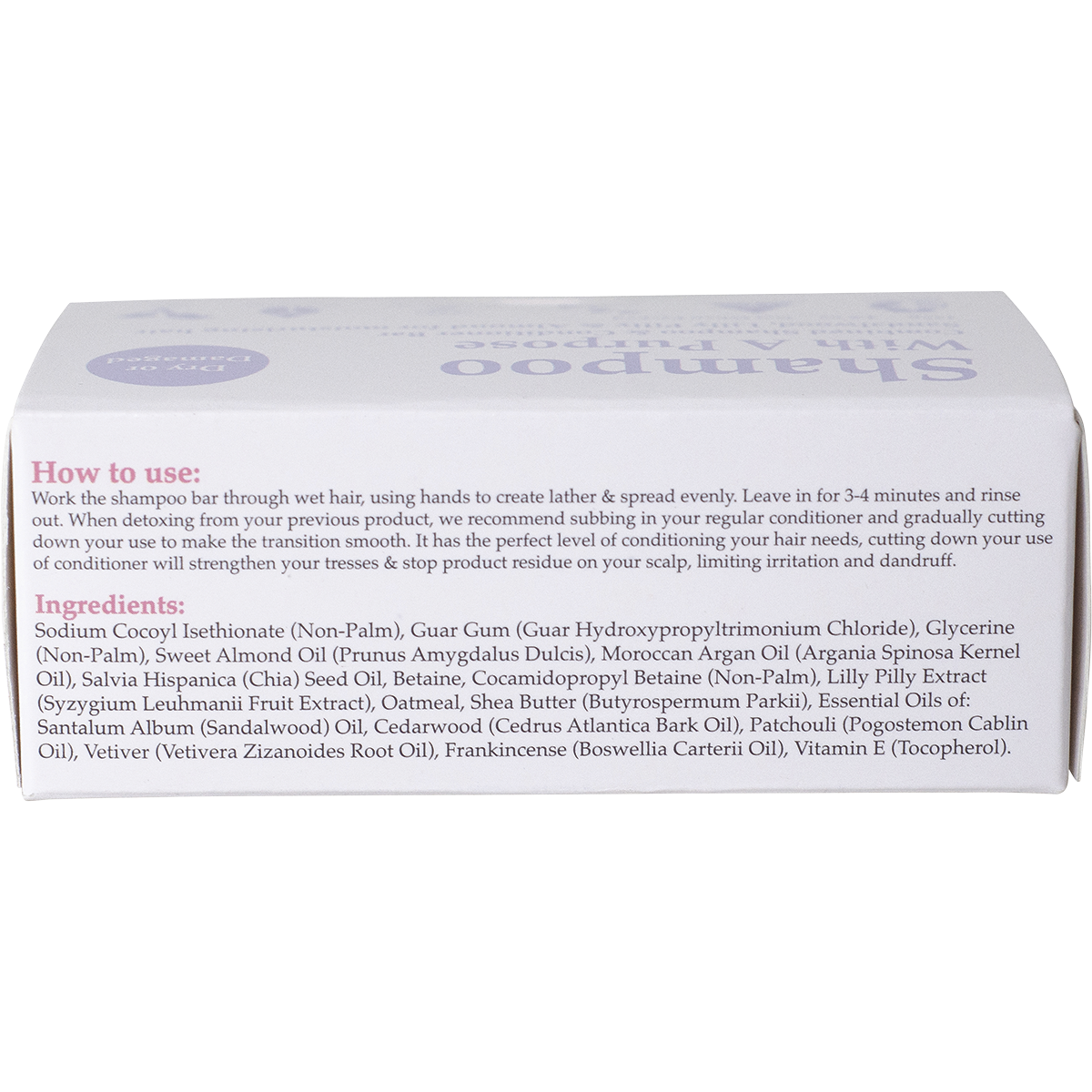 Shampoo & Conditioner Bar Dry or Damaged Hair