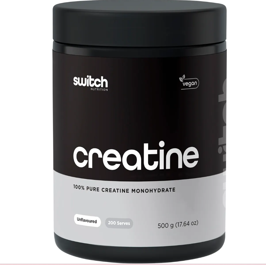 Switch Nutrition Creatine 100% Pure Micronized Monohydrate Unflavoured 500g