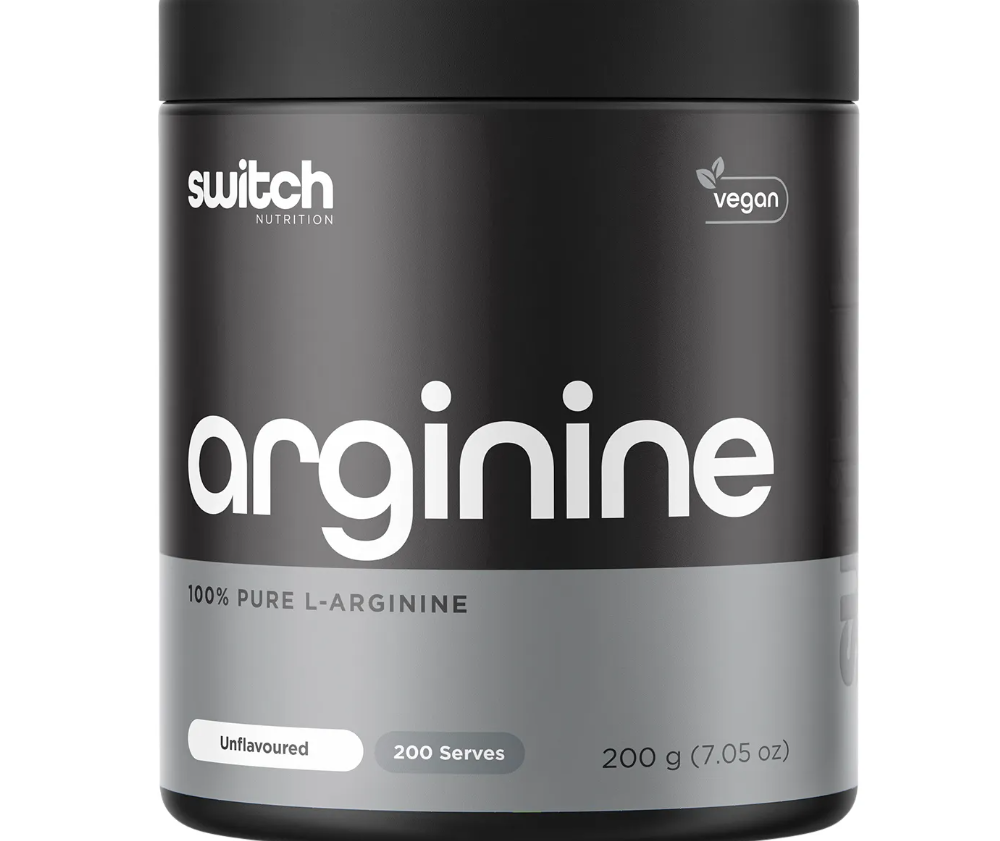 Switch Nutrition Arginine 100% Pure L-Arginine Unflavoured 200g