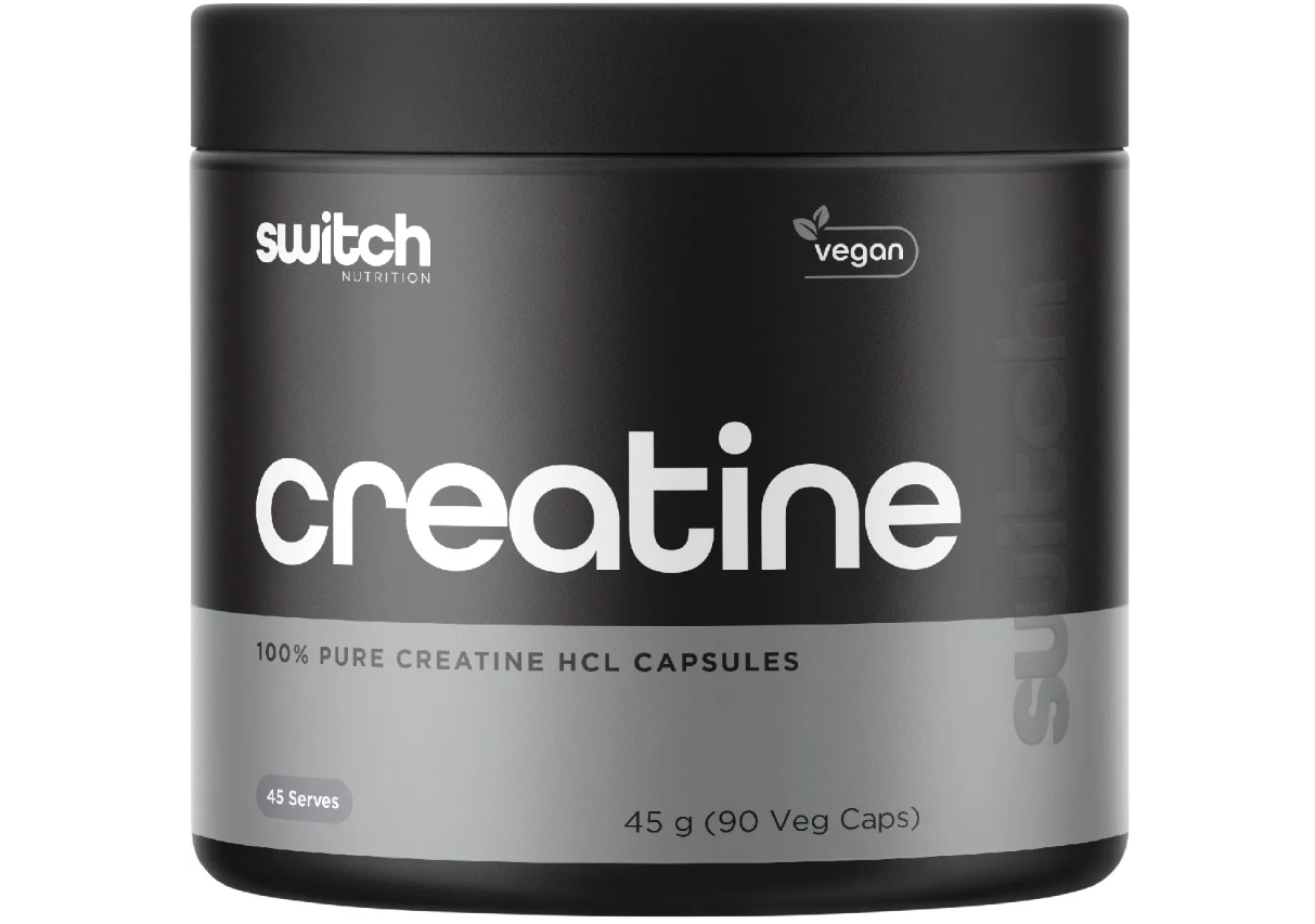Switch Nutrition Creatine 100% Pure HCL 90 Caps