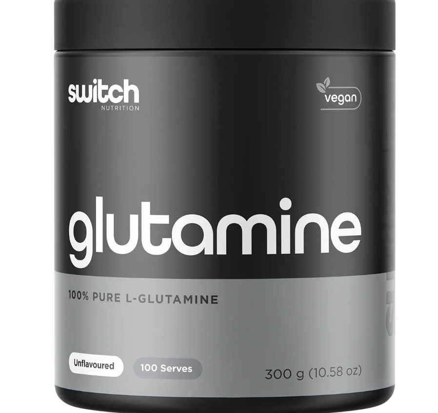 Switch Nutrition Glutamine 100% Pure L- Glutamine Unflavoured 300g