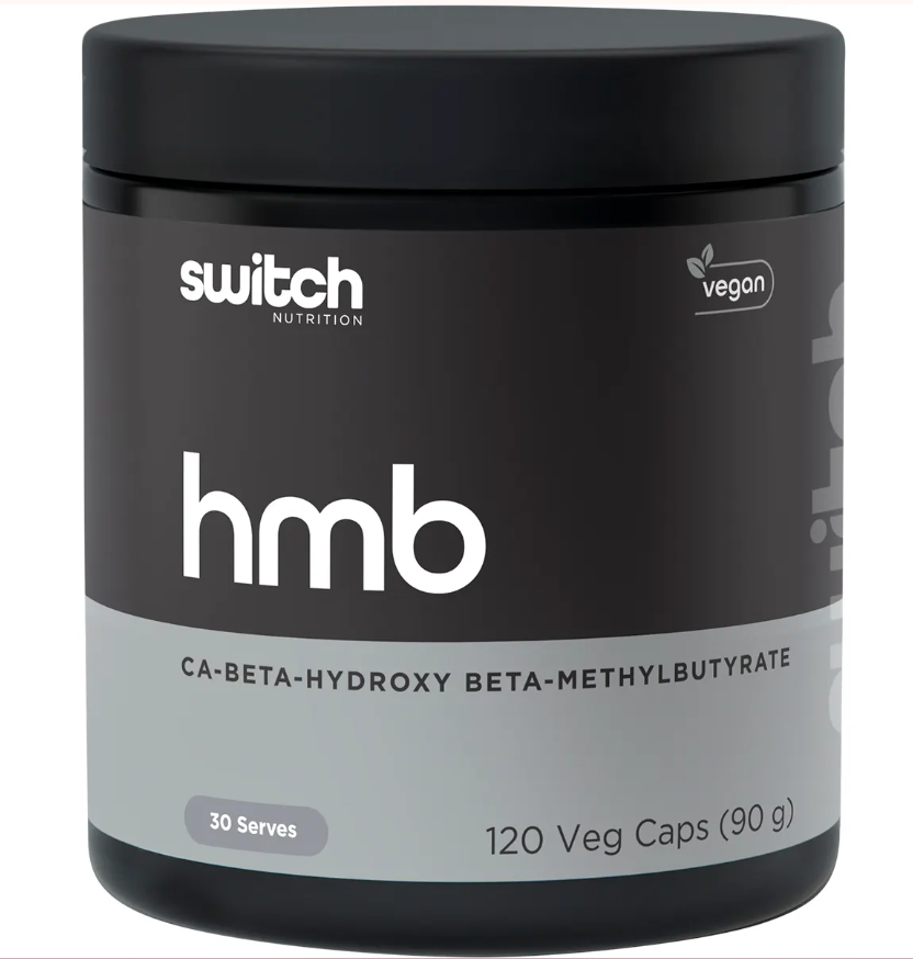 Switch Nutrition HMB Ca-Beta-Hydroxy Beta-Methylbutyrate 120 Caps