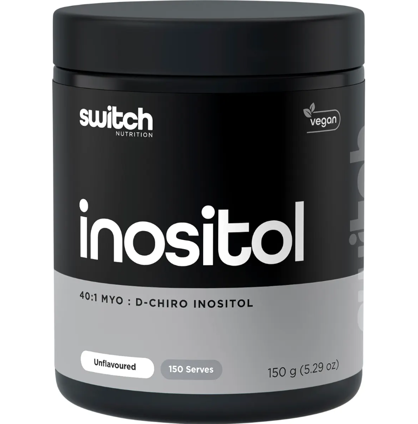 Switch Nutrition Inositol 40:1 MYO : D-Chiro Inositol 150g