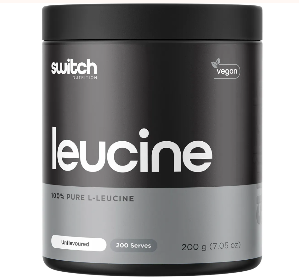 Switch Nutrition Leucine 100% Pure L-Leucine Unflavoured 200g