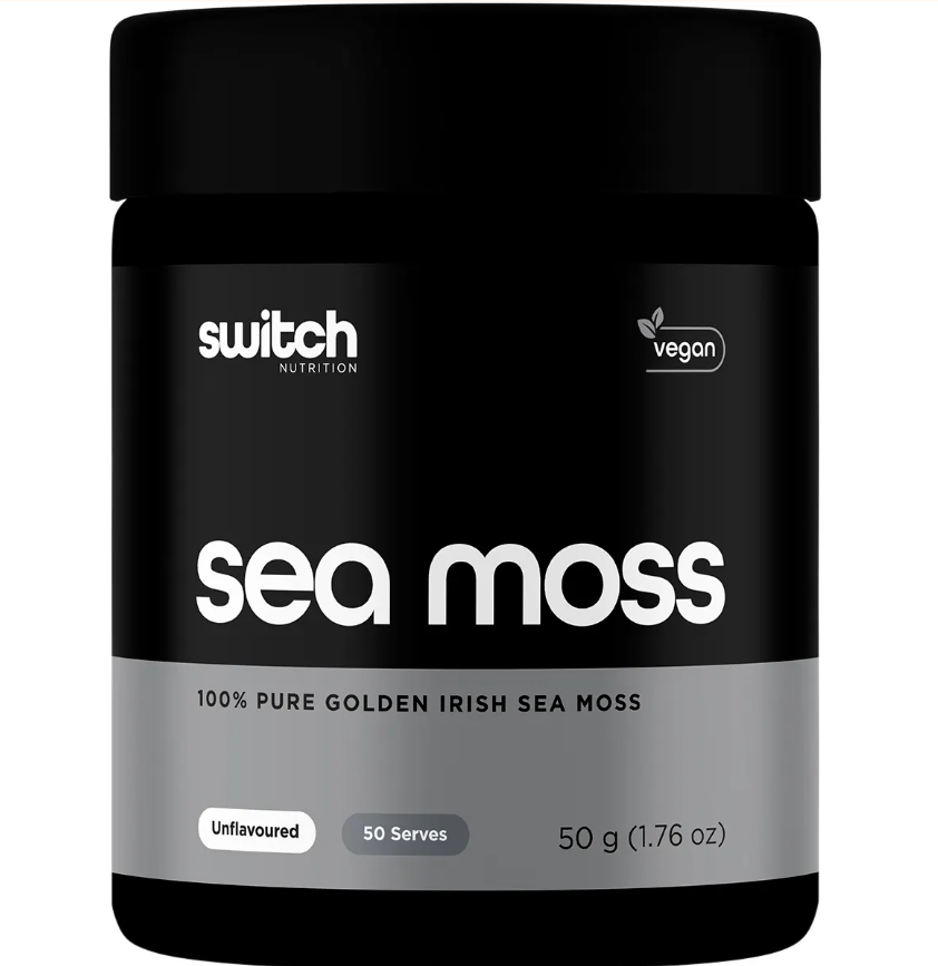 Switch Nutrition Sea Moss 100% Pure Golden Irish Sea Moss 50g