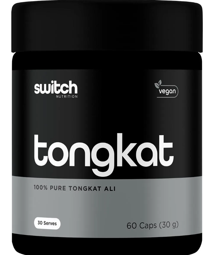 Switch Nutrition Tongkat Ali 100% Pure Tongkat Ali 60 Caps