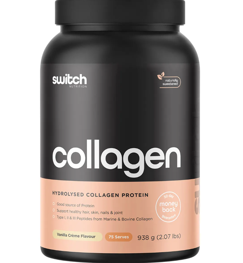 Switch Nutrition Hydrolysed Collagen Protein Vanilla Creme 938g