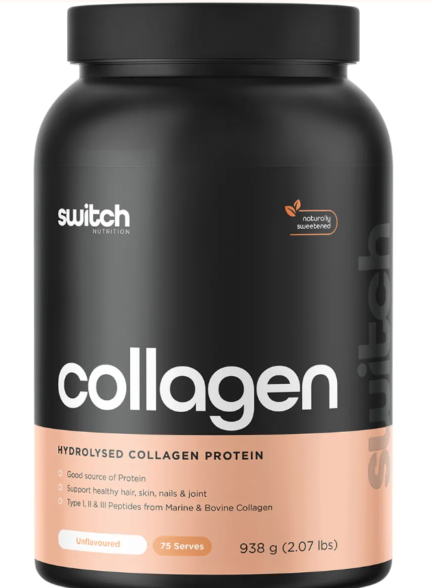 Switch Nutrition Hydrolysed Collagen Protein Unflavoured 938g