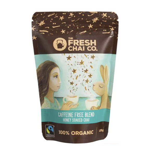 THE FRESH CHAI CO. Caffeine Free Blend Honey Soaked Chai 125g