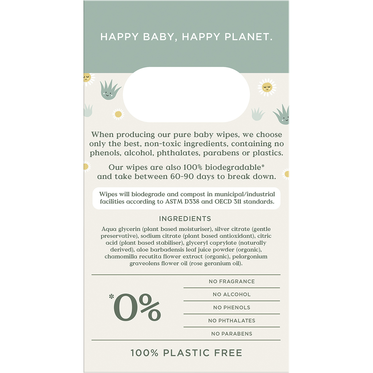 Eco Wipes Value Pack Aloe Vera & Chamomile