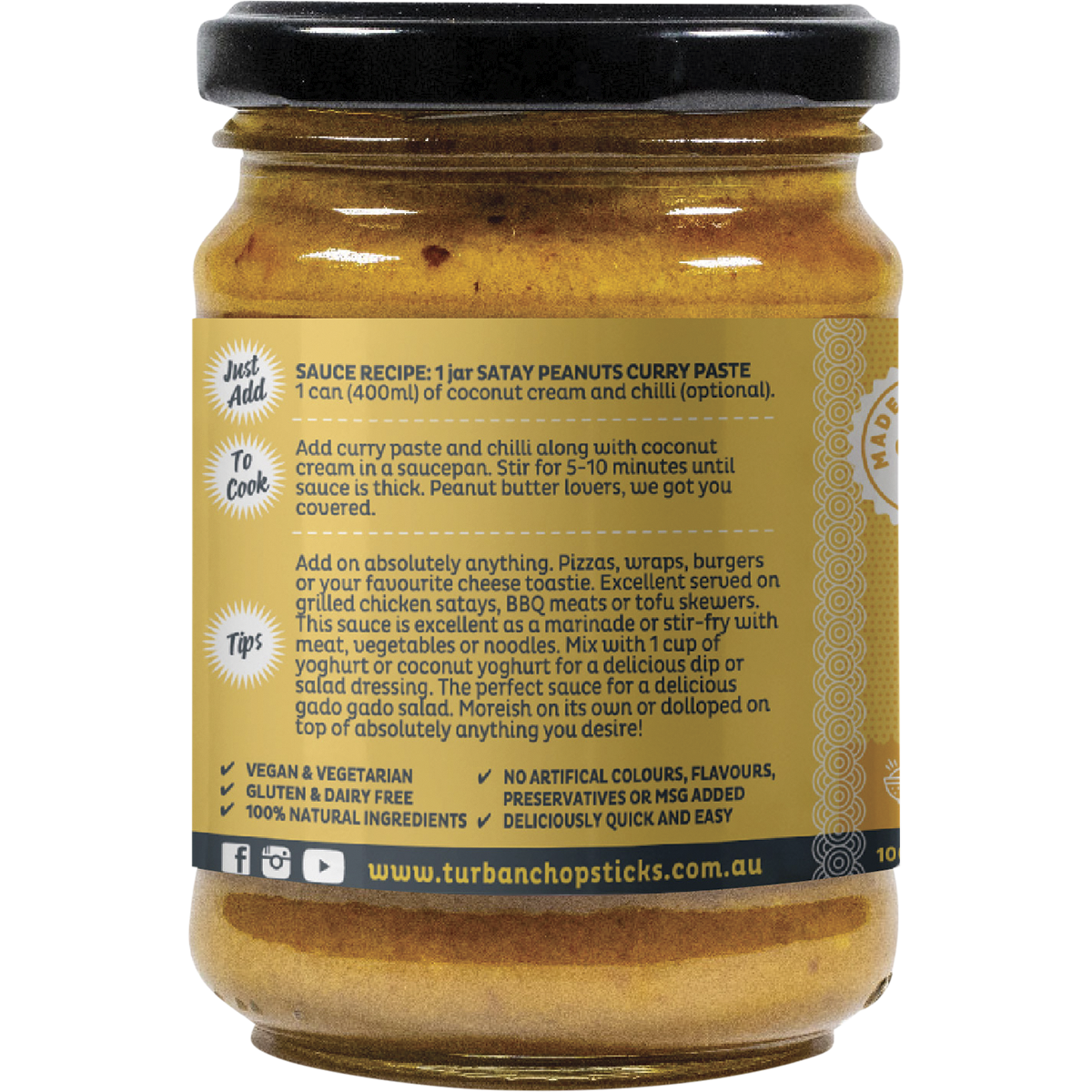 Curry Paste Satay Peanuts