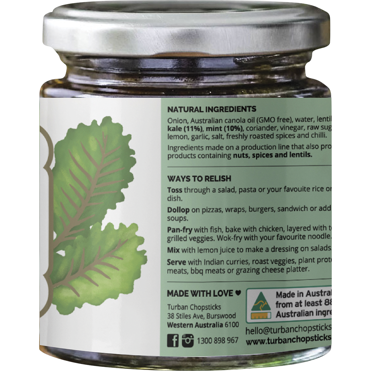 Chutney Kale & Mint