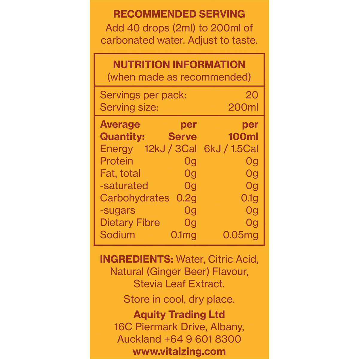 Soda Drops Ginger Beer