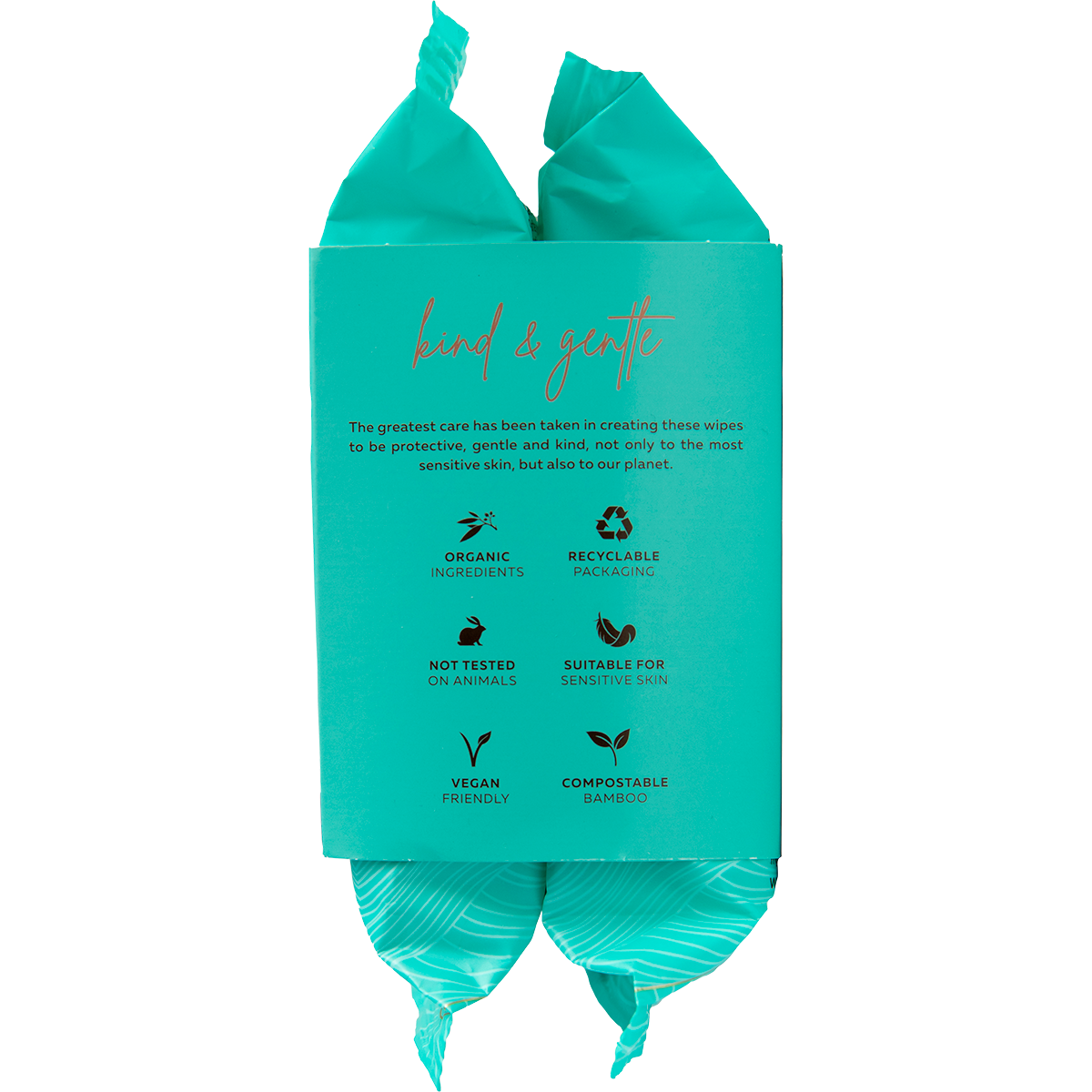 Natural Face Wipes Sensitive Twin Pack