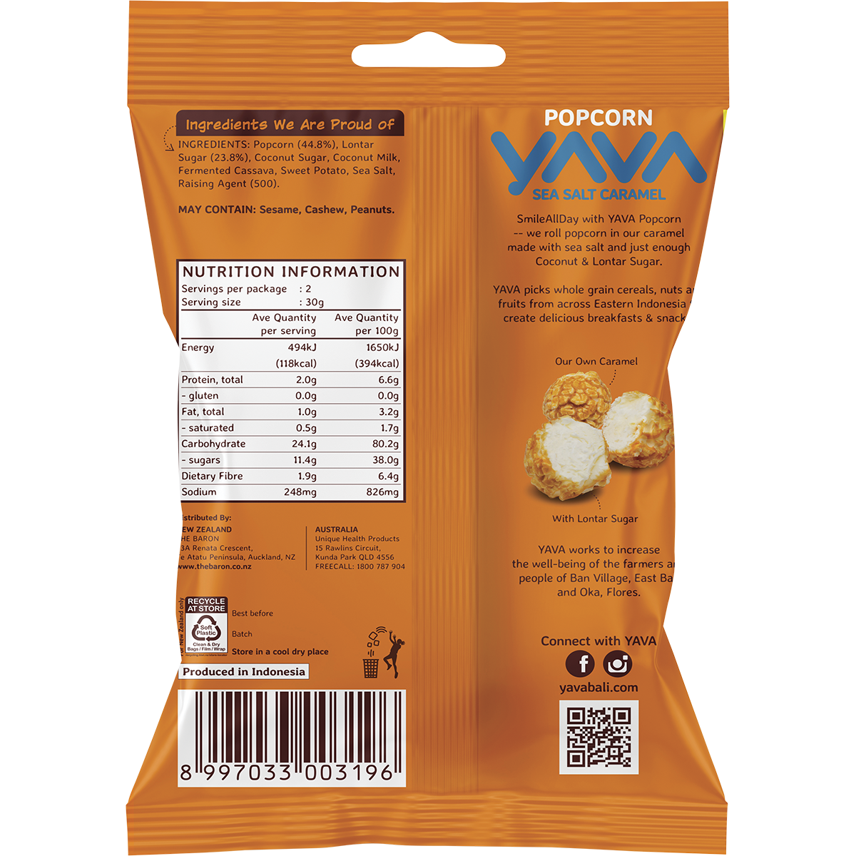 Popcorn Sea Salt Caramel