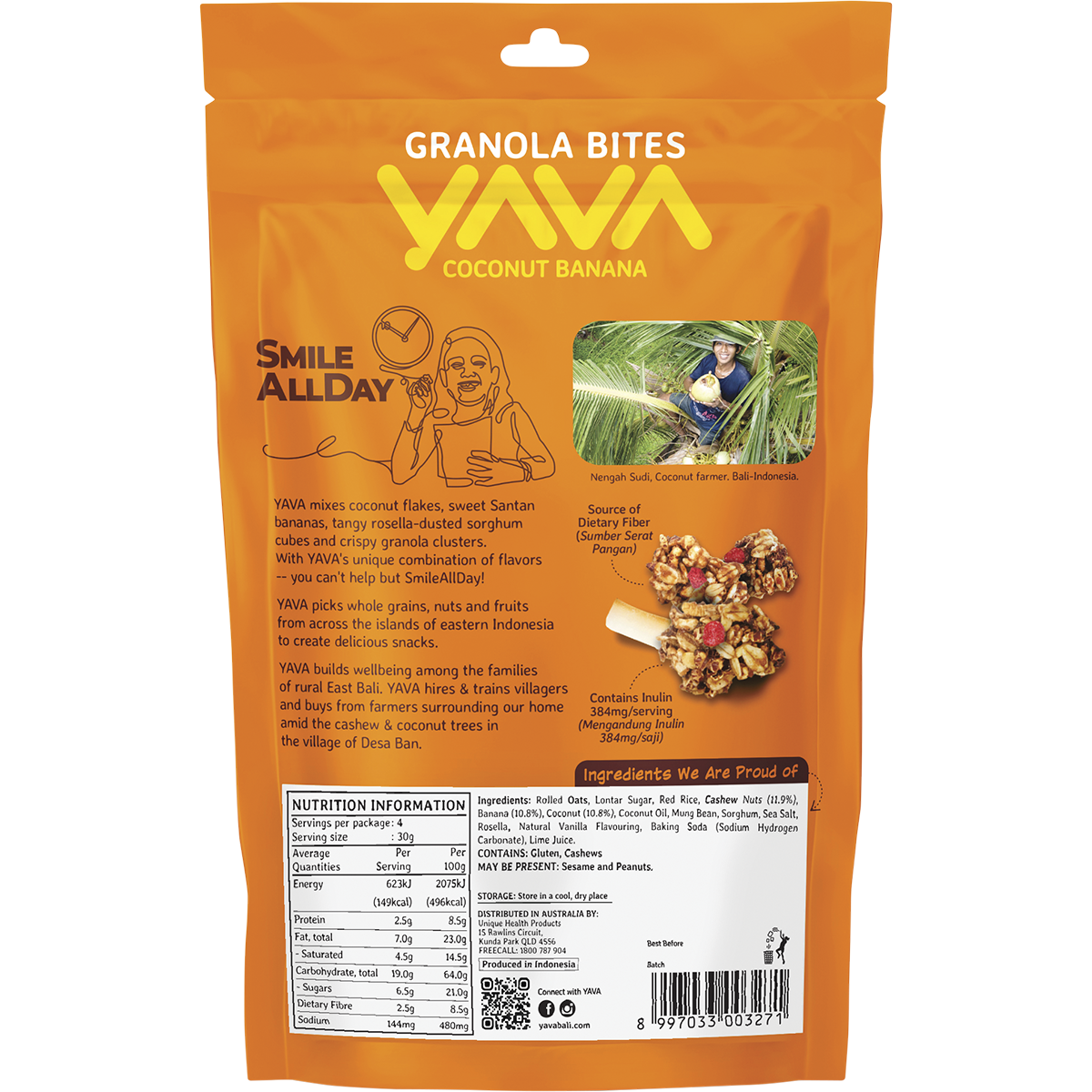 Granola Bites Coconut Banana