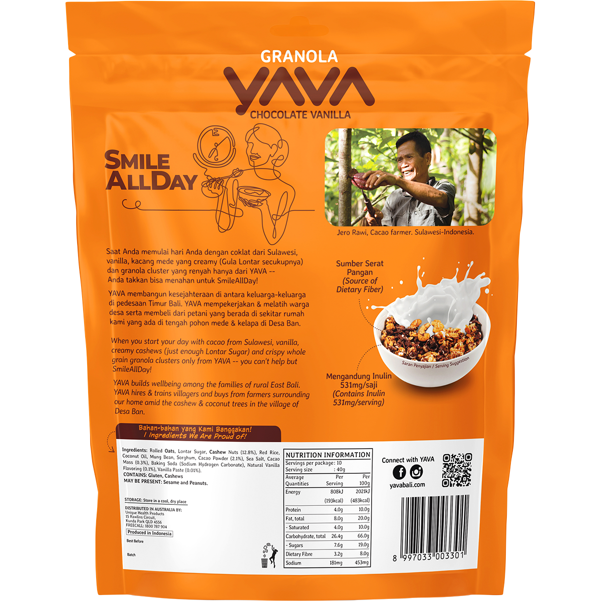 Granola Chocolate Vanilla