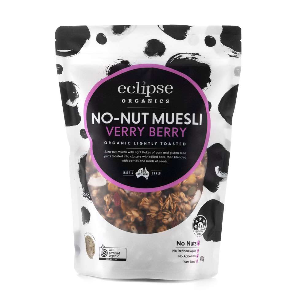 Eclipse Organic Toasted Muesli – Verry Berry No-Nut