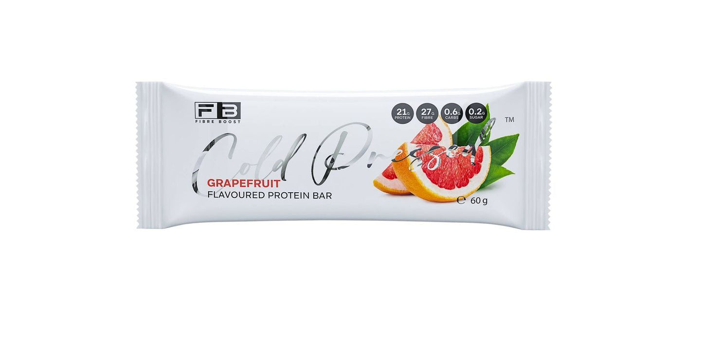 Fibre Boost Cold Pressed Grapefruit flavoured Protein Bar