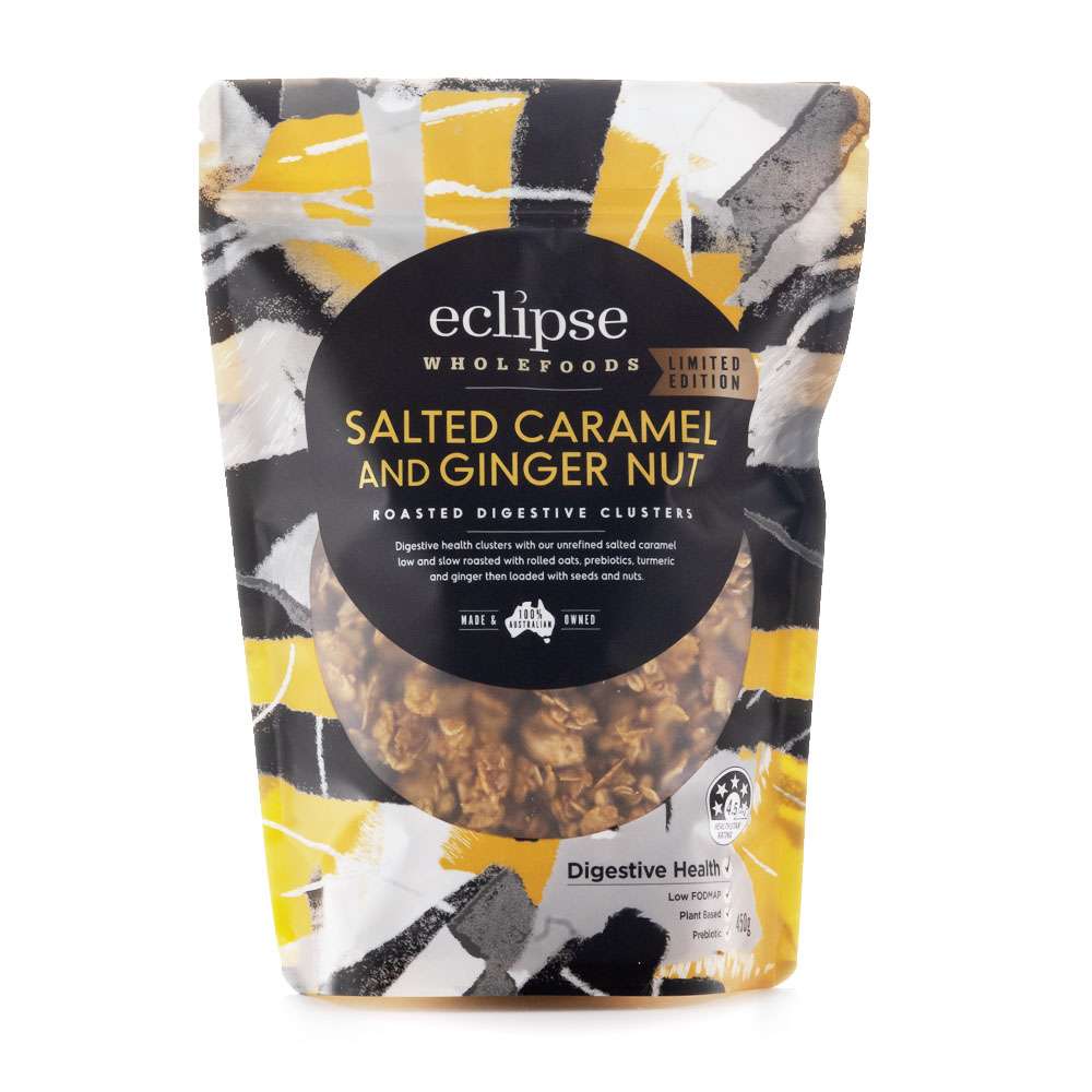 Eclipse Toasted Muesli – Salted Caramel and Ginger Nut