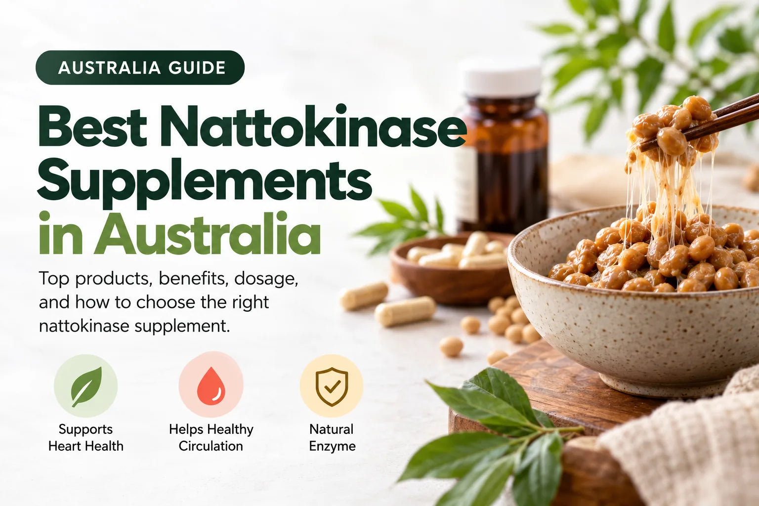 Best Nattokinase Supplements in Australia (2026)