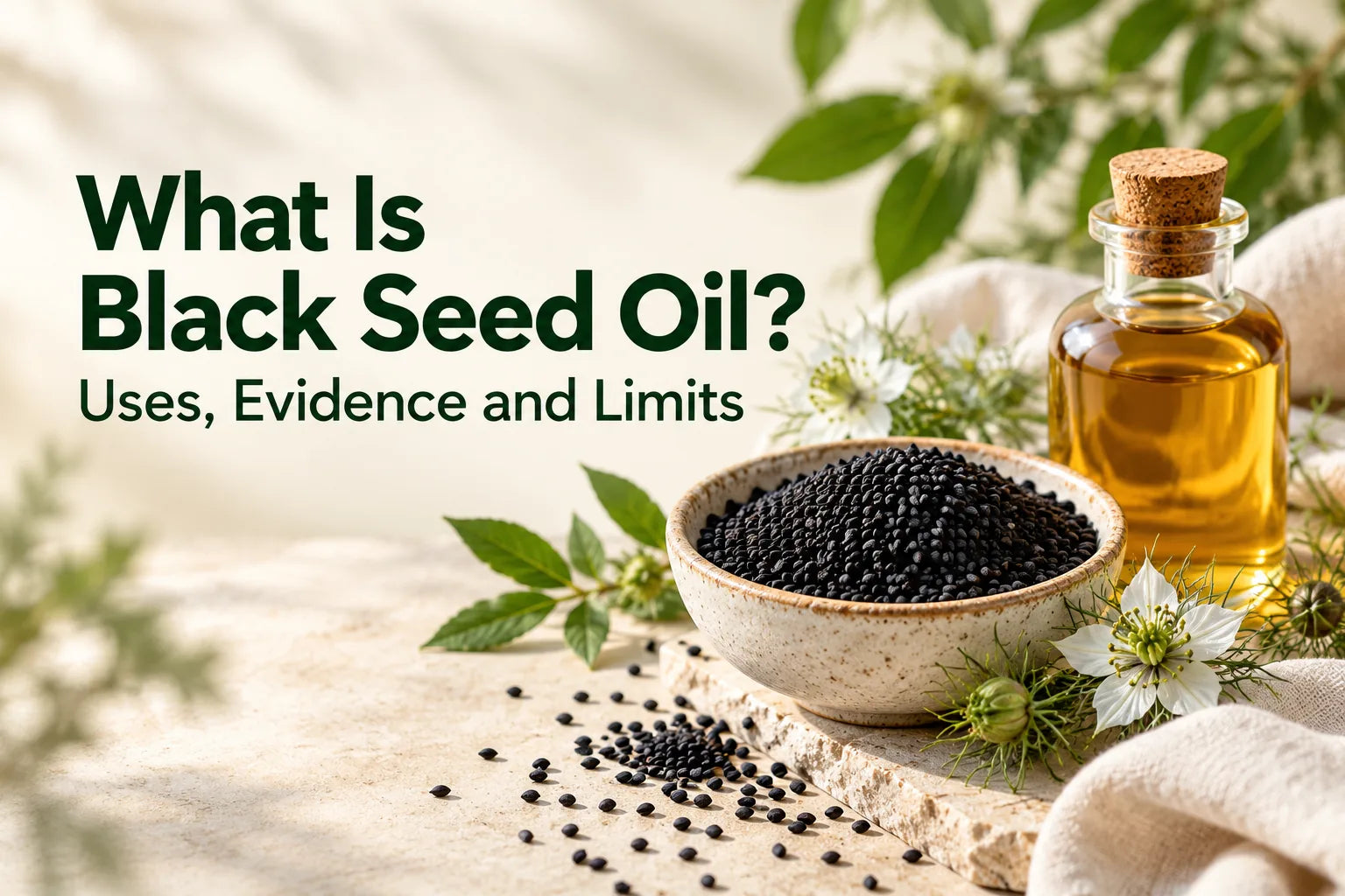 What Is Black Seed Oil? Uses, Evidence and Limits