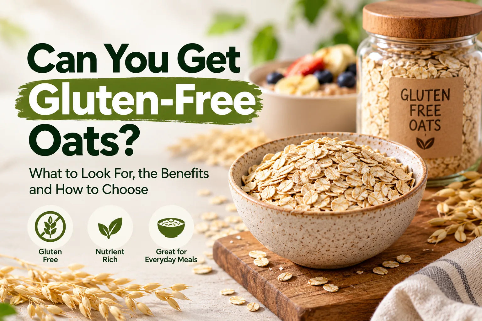 Can You Get Gluten Free Oats? the Australian Answer