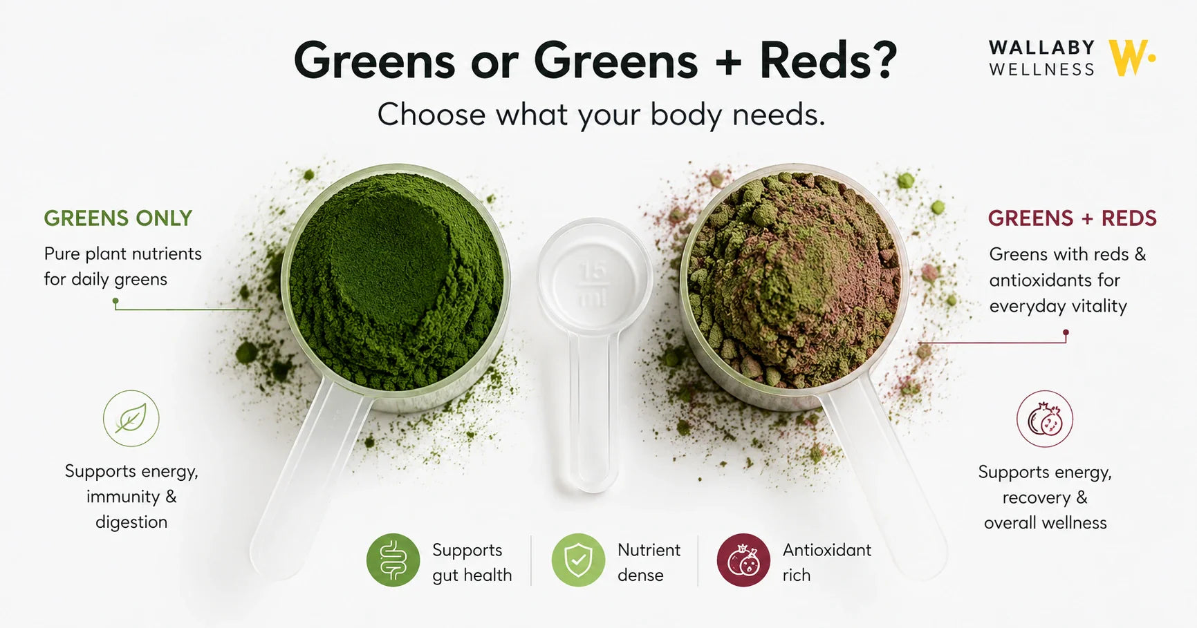 Greens Powder vs Superfood Powder: What’s Actually the Difference?
