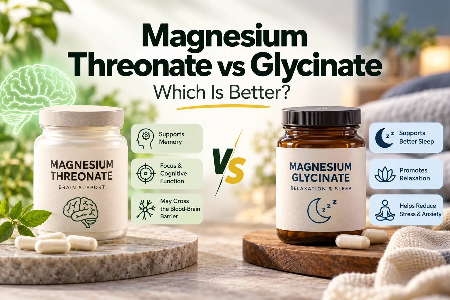 Magnesium Threonate vs Glycinate: Which Is Better?