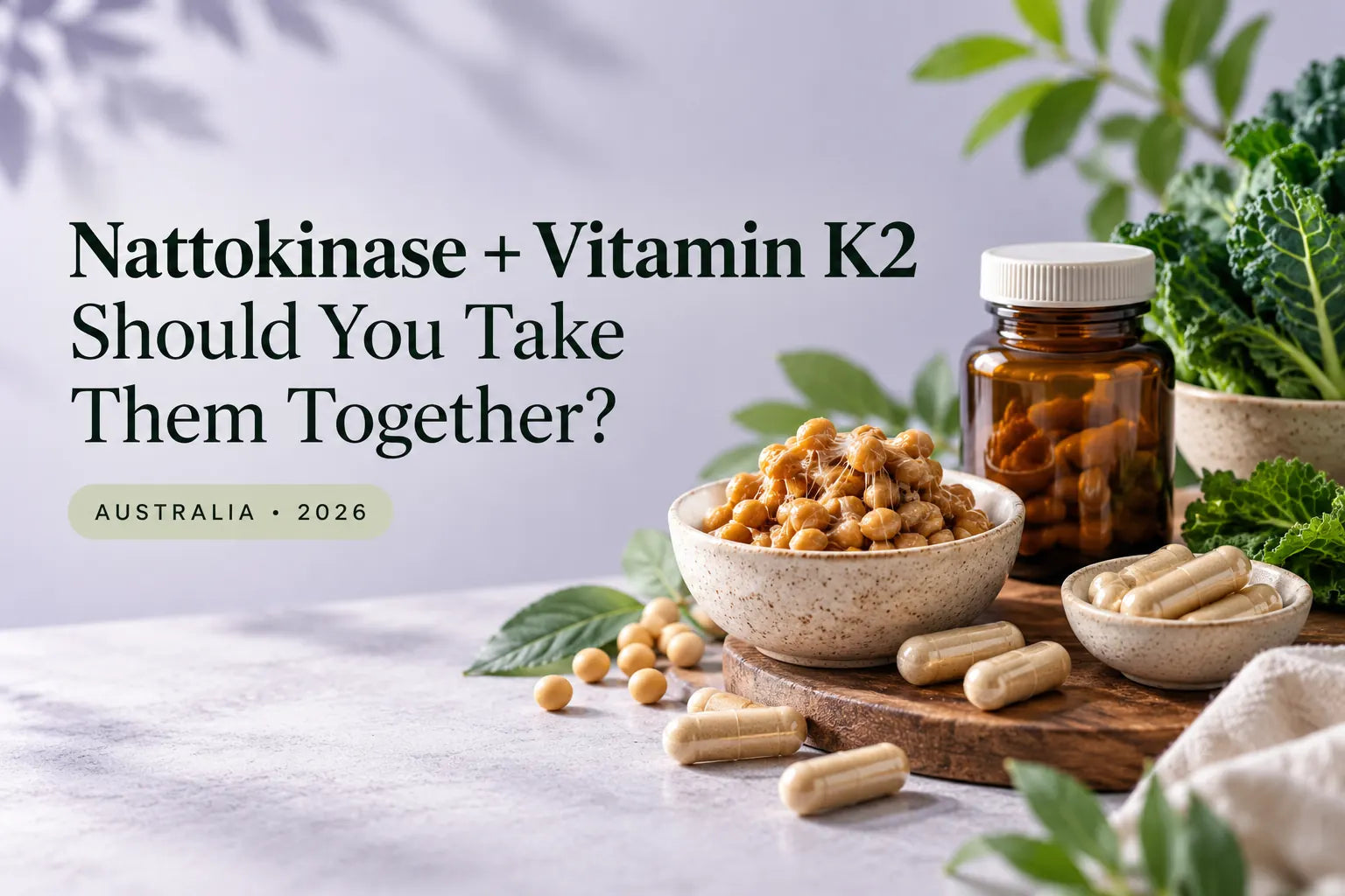 Nattokinase and Vitamin K2: Should You Take Them Together?