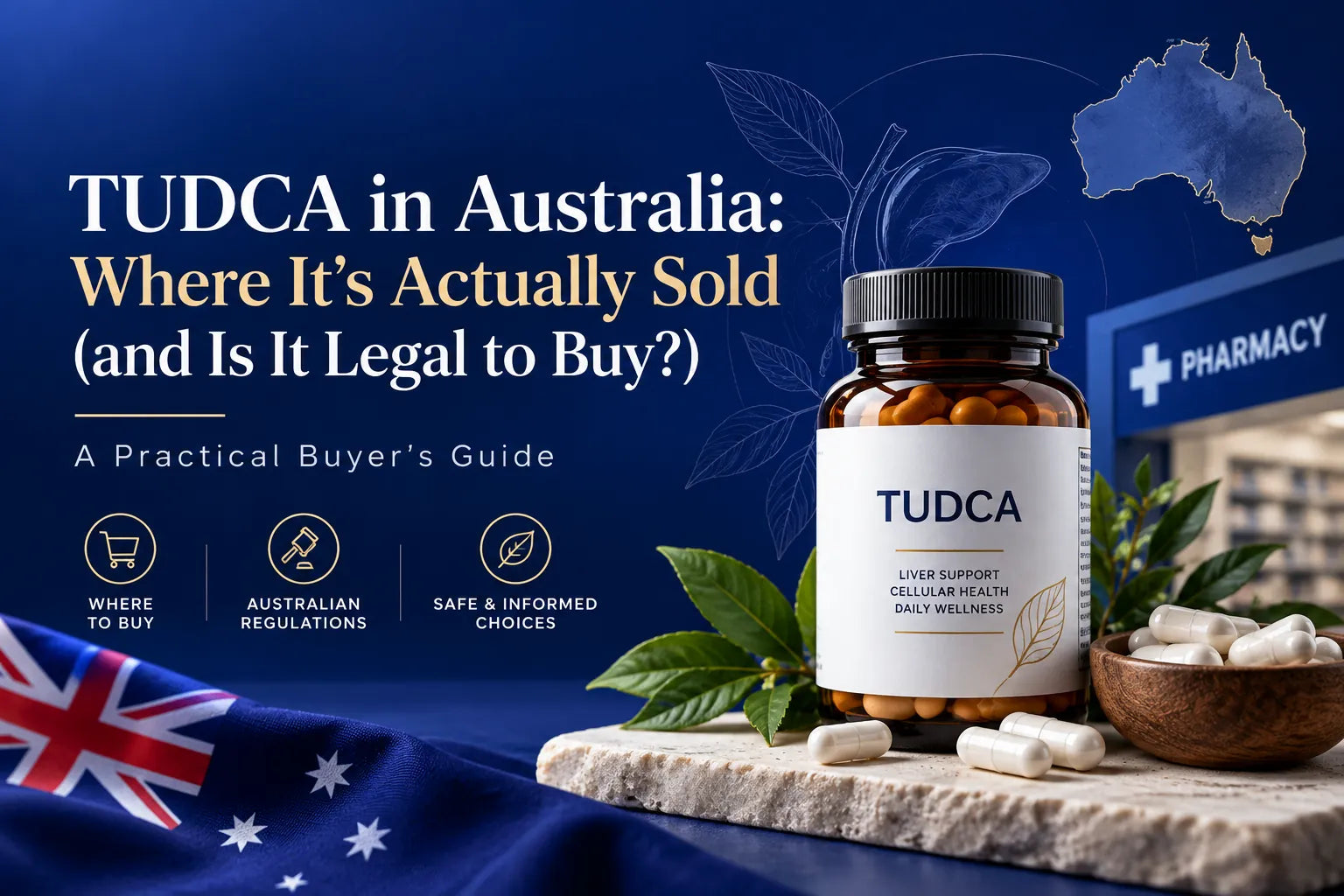 TUDCA in Australia: Where It's Actually Sold (and Is It Legal to Buy?)