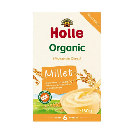Holle Organic Millet Porridge 150g (Pack of 8)