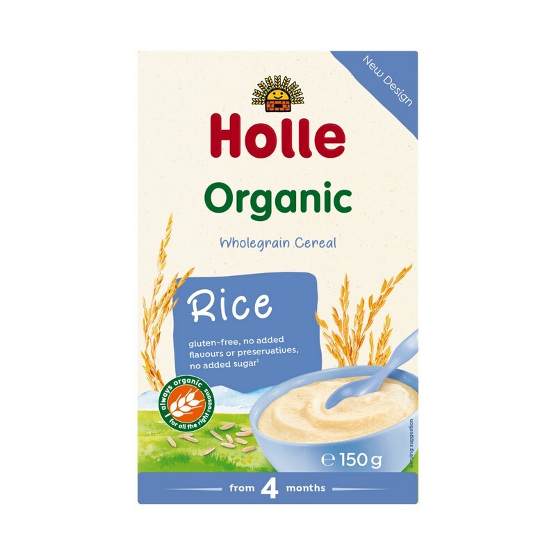 Holle Organic Rice Porridge 150g (Pack of 8)