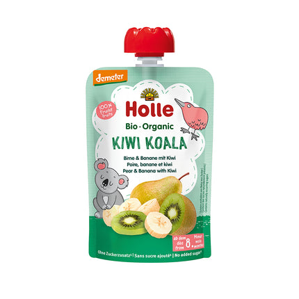 Holle Organic Kiwi Koala - Pear & Banana with Kiwi 100g (Pack of 12)