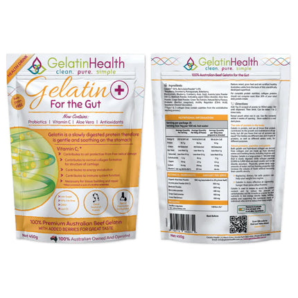 Gelatin Health - Gelatin Plus For The Gut