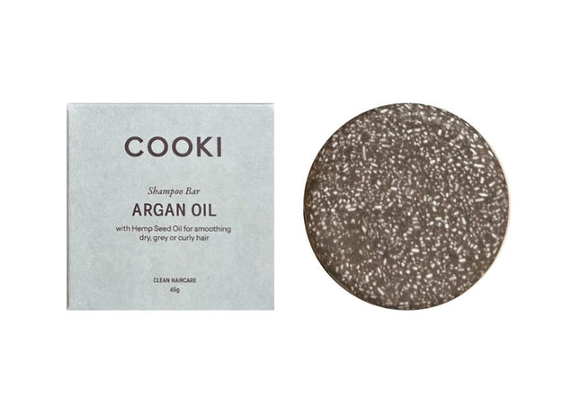Cooki Haircare Argan Oil Shampoo Bar In Box 65g