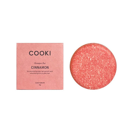 Cooki Haircare Cinnamon Shampoo Bar In Box 65g