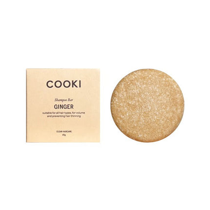 Cooki Haircare Ginger Shampoo Bar In Box 65g