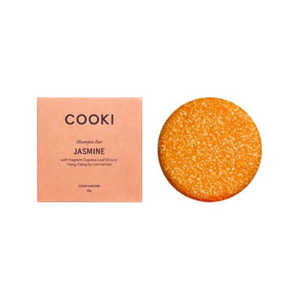 Cooki Haircare Jasmine & Cypress Shampoo Bar In Box 65g