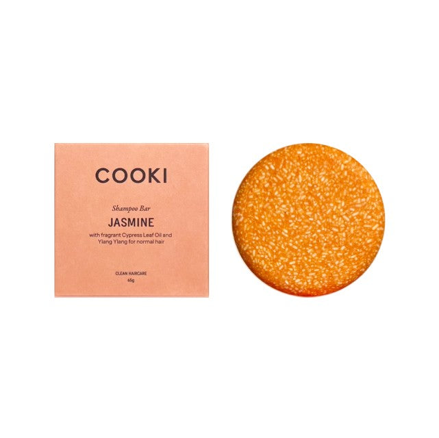 Cooki Haircare Jasmine & Cypress Shampoo Bar In Box 65g