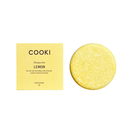Cooki Haircare Lemon Shampoo Bar In Box 65g