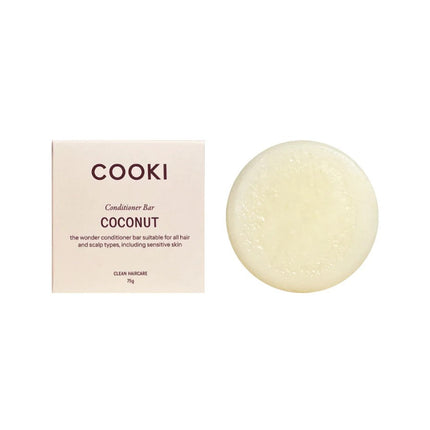 Cooki Haircare Coconut Conditioner Bar In Box 75g