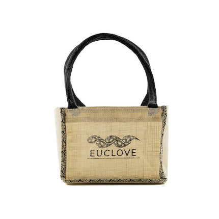 Stylish Euclove jute caddie for organized storage